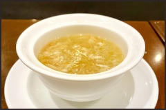 本日のフカヒレスープ ¥2,500
